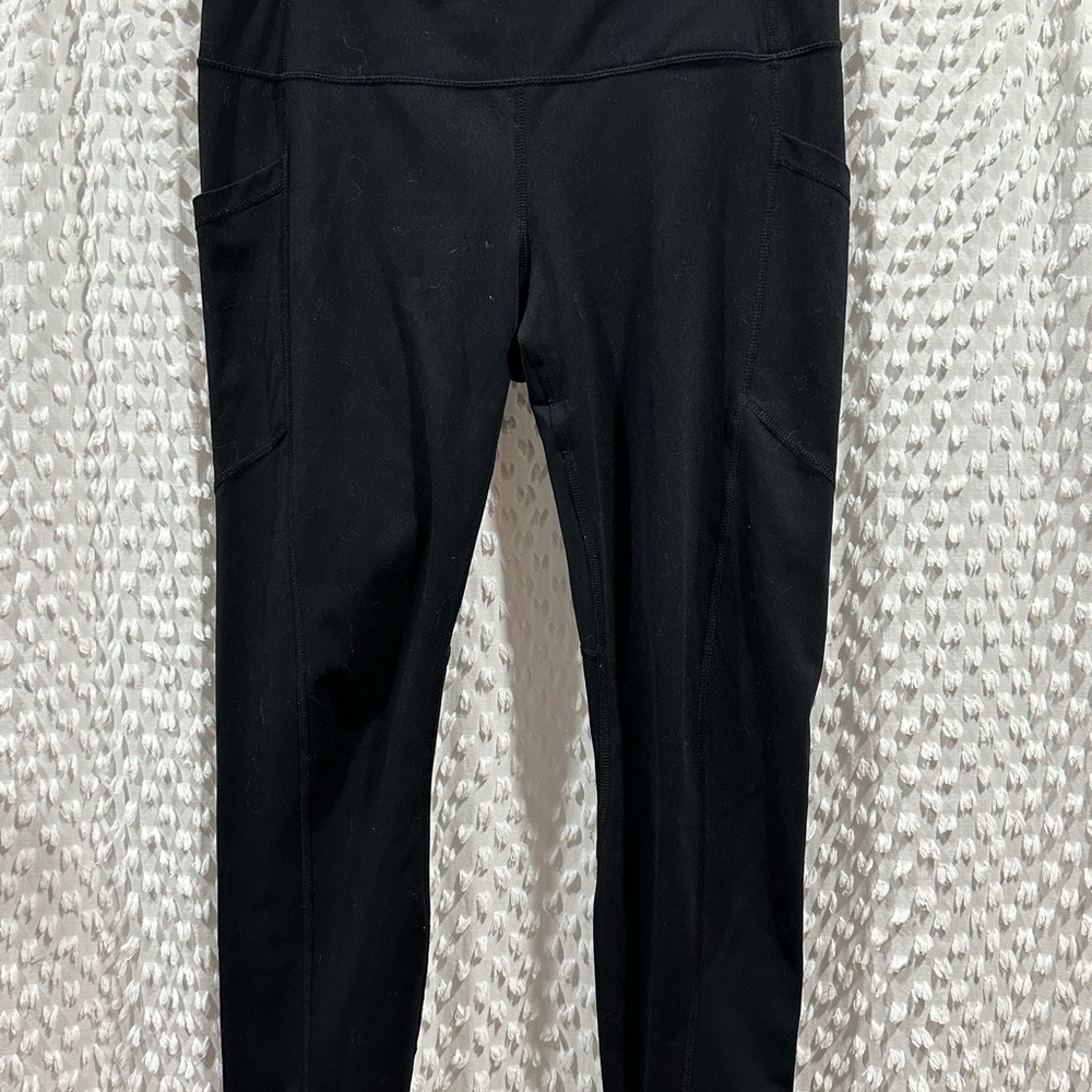 Black High-Waisted Leggings